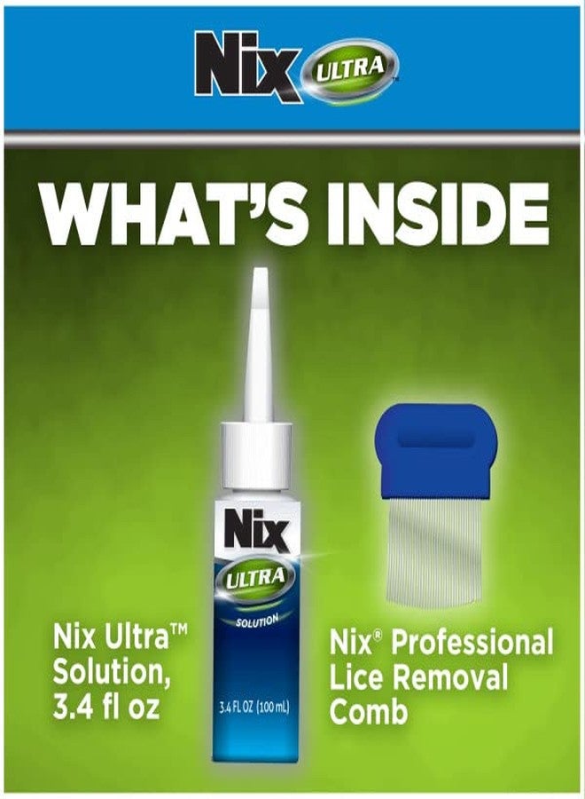 Nix Ultra 2-in-1 Lice Treatment - 3.4 oz, Pack of 2 - Image 3